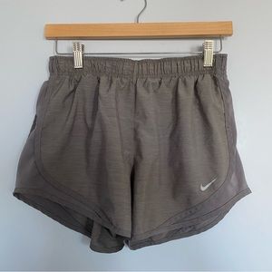 Nike Dri-fit gray running shorts